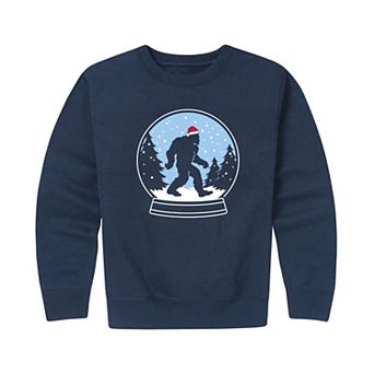 Boys 8-20 Sasquatch Globe Crew Fleece Sweatshirt