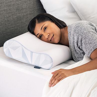 Serta Arctic 30x Cooling Oversized Contour Memory Foam Bed Pillow ...