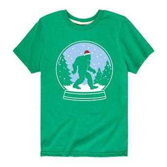 Boys 8-20 Sasquatch Globe Graphic Tee