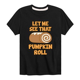 Boy's 8-20 Let Me See That Pumpkin Roll Tee