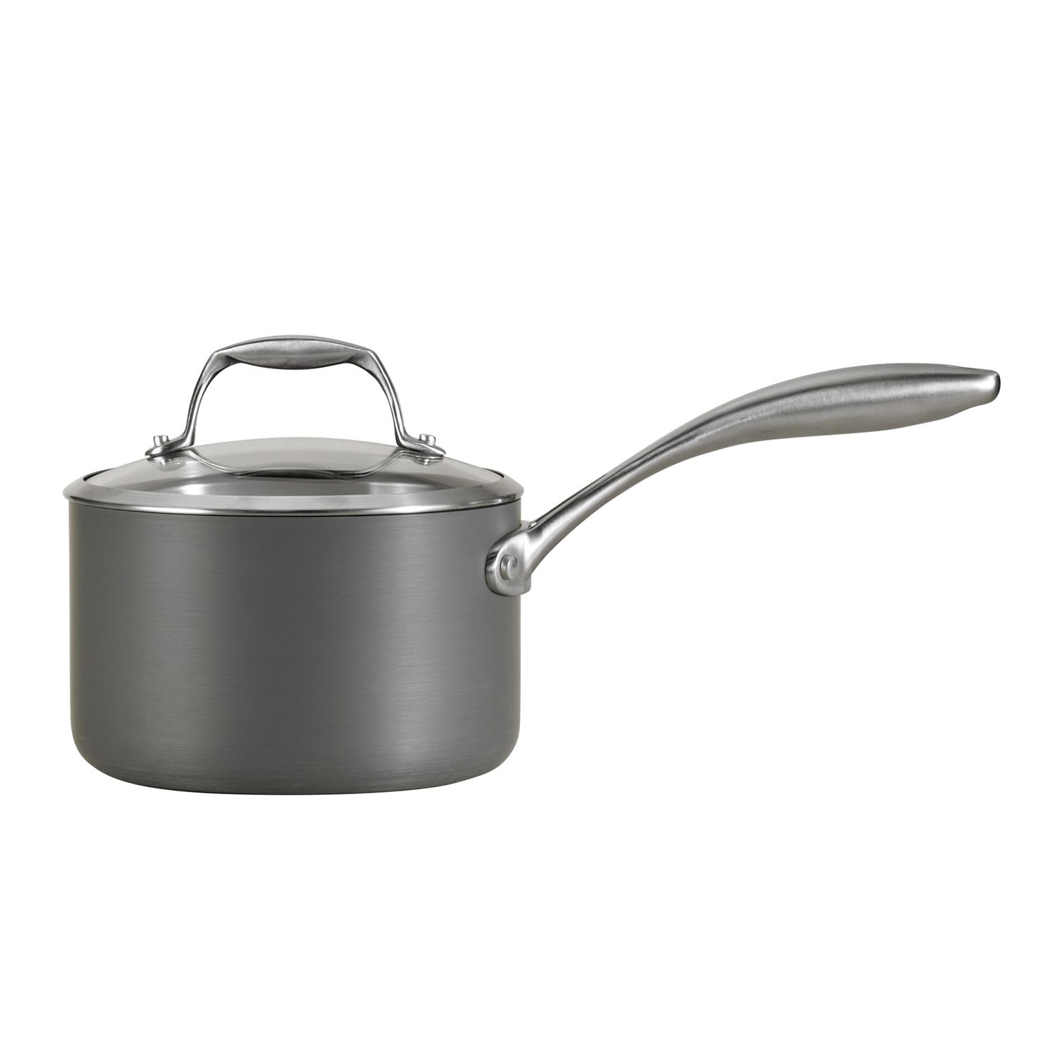 Kohls THE BIG ONE 2.0 Qt. Stainless Steel Saucepan Pot Pour Spout No Lid  NICE!