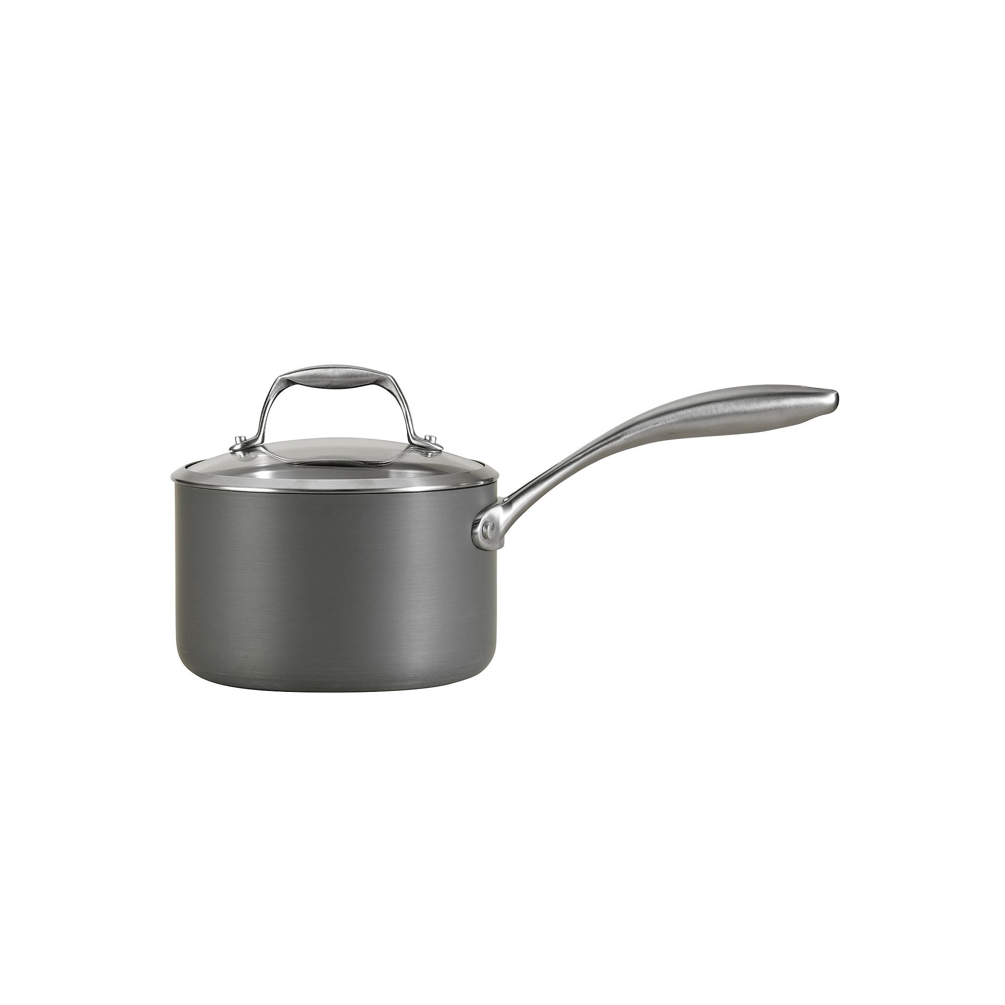 Tramontina 2-qt. Hard-Anodized Aluminum Covered Sauce Pan, Gray