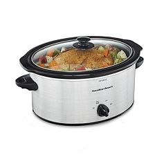 Kitchen Selectives 1.5Qt Slow Cooker, Red