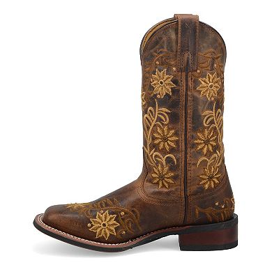 Laredo Secret Garden Women's Leather Cowboy Boots