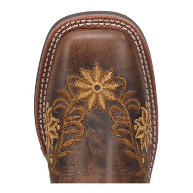 Laredo Secret Garden Women's Leather Cowboy Boots