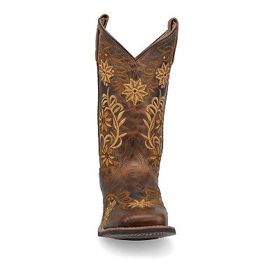 Laredo Secret Garden Women's Leather Cowboy Boots