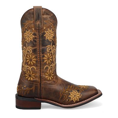 Laredo Secret Garden Women's Leather Cowboy Boots
