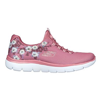 stad Darts hoog Skechers Summits Perfect Blossom Women's Sneakers