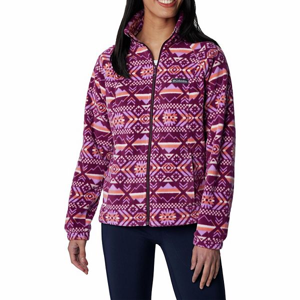 Women s Columbia Benton Springs Print Fleece Jacket