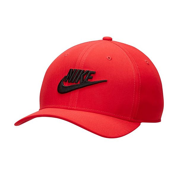 Nike Hat Cap StrapBack Kids 4-7 Red Logo Sports Running Polyester Outdoor  Solid