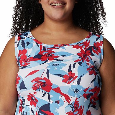 Plus Size Columbia Chill River Print UPF 50 Moisture-Wicking Active Dress