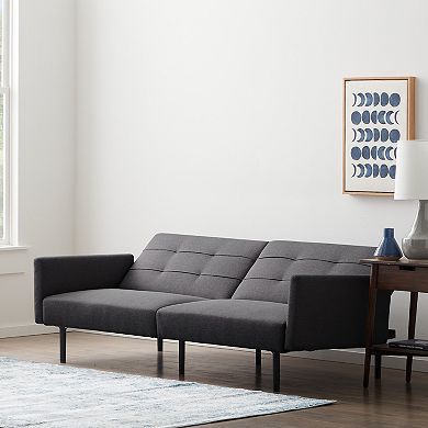 Lucid Dream Collection Channel Tufted Futon