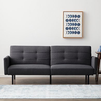Lucid Dream Collection Channel Tufted Futon