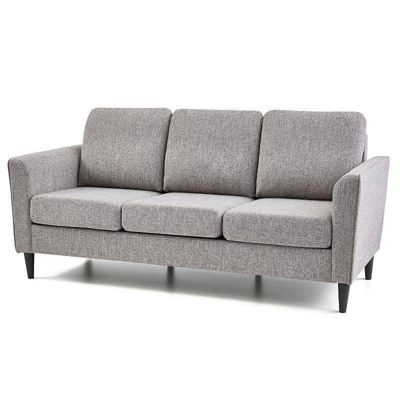 70248718 Lucid Dream Collection Curved Arm Sofa, Grey sku 70248718