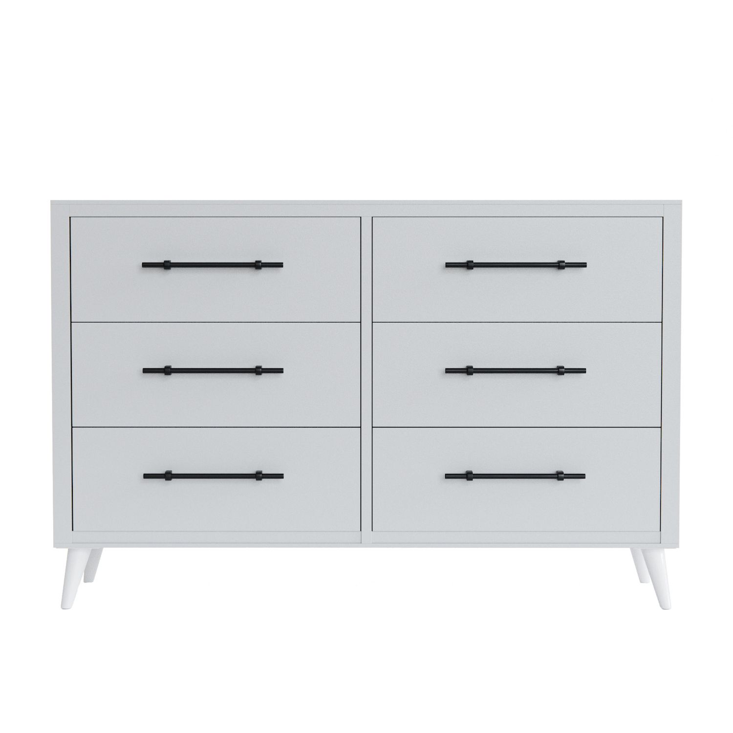 Image for Dream Collection Mid-Century Modern 6-Drawer Dresser at Kohl's.