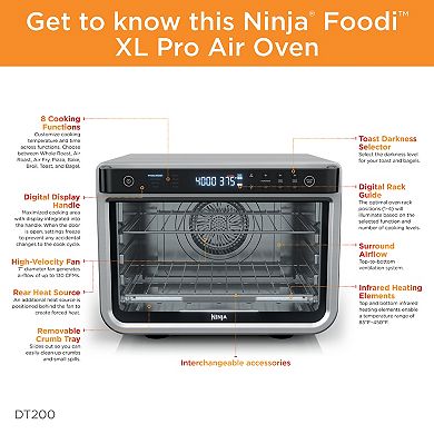 Ninja DT200 Foodi 8-in-1 XL Pro Air Fry Oven