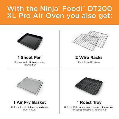 Ninja DT200 Foodi 8 in 1 XL Pro Air Fry Oven