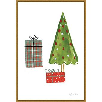 Amanti Art North Pole Pals III Framed Canvas Wall Art