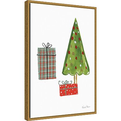 Amanti Art North Pole Pals III Framed Canvas Wall Art