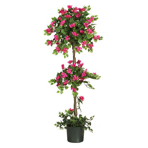 nearly natural Silk Mini Bougainvillea Topiary Tree