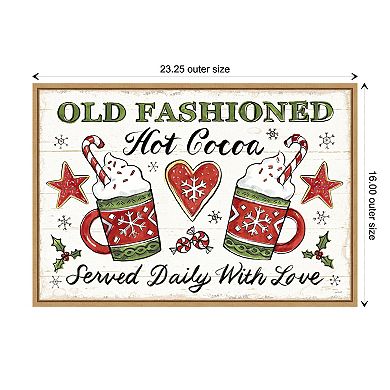 Amanti Art Christmas Treats I Framed Canvas Wall Art