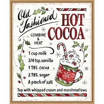 Amanti Art Christmas Treats VII Framed Canvas Wall Art