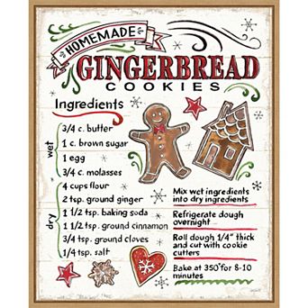 Amanti Art Christmas Treats VI Framed Canvas Wall Art