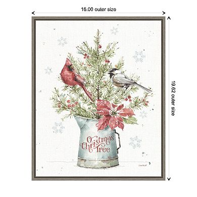 Amanti Art A Christmas Weekend II Framed Canvas Wall Art