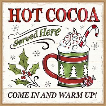 Amanti Art Christmas Treats IV Framed Canvas Wall Art