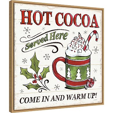 Amanti Art Christmas Treats IV Framed Canvas Wall Art