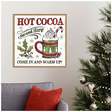 Amanti Art Christmas Treats IV Framed Canvas Wall Art