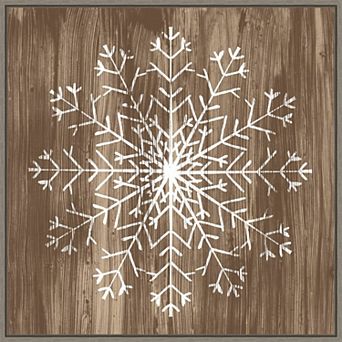 Amanti Art Barnwood Wonderland III Framed Canvas Wall Art