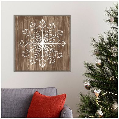 Amanti Art Barnwood Wonderland III Framed Canvas Wall Art