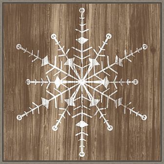 Amanti Art Barnwood Wonderland II Framed Canvas Wall Art