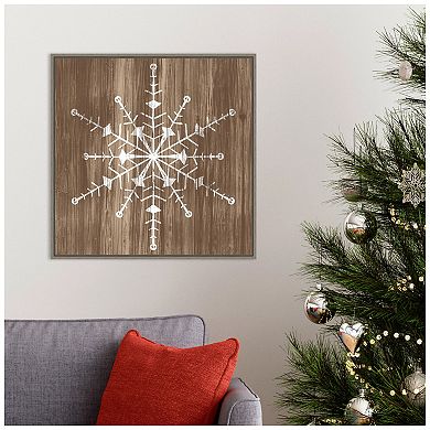 Amanti Art Barnwood Wonderland II Framed Canvas Wall Art