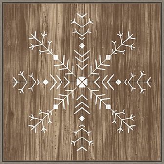 Amanti Art Barnwood Wonderland I Framed Canvas Wall Art
