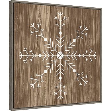 Amanti Art Barnwood Wonderland I Framed Canvas Wall Art