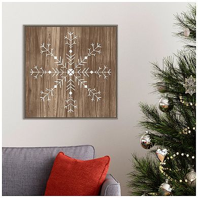 Amanti Art Barnwood Wonderland I Framed Canvas Wall Art