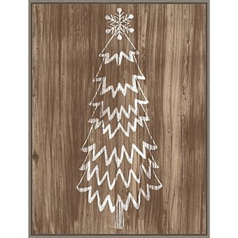 Amanti Art Barnwood Wonderland VIII Framed Canvas Wall Art