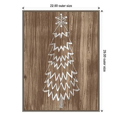 Amanti Art Barnwood Wonderland VIII Framed Canvas Wall Art