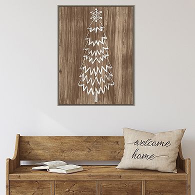 Amanti Art Barnwood Wonderland VIII Framed Canvas Wall Art