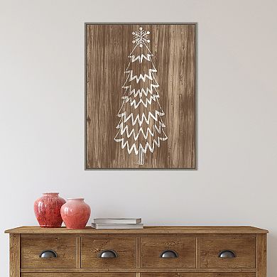 Amanti Art Barnwood Wonderland VIII Framed Canvas Wall Art