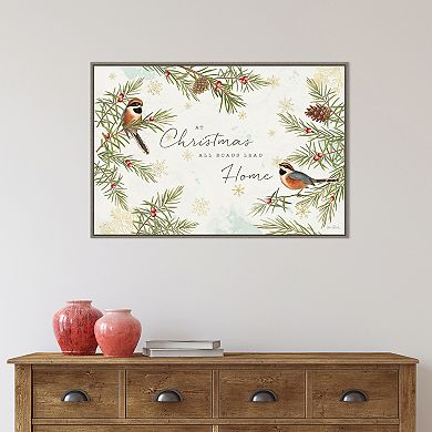 Amanti Art Christmas Tradition I Framed Canvas Wall Art