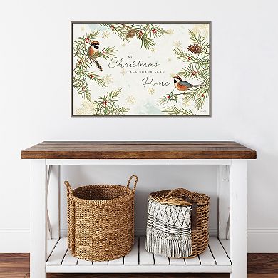 Amanti Art Christmas Tradition I Framed Canvas Wall Art