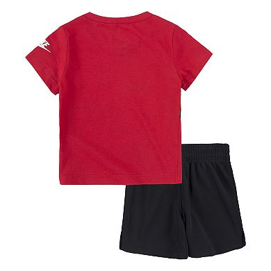 Baby Boy Nike Futura Double-Logo Graphic Tee & Shorts Set