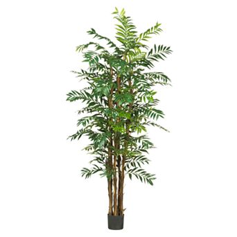 nearly natural Silk Bamboo Palm Tree