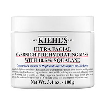 Kiehl's Since 1851 Ultra Facial Overnight Hydrating Face Mask with 10.5% Squalane