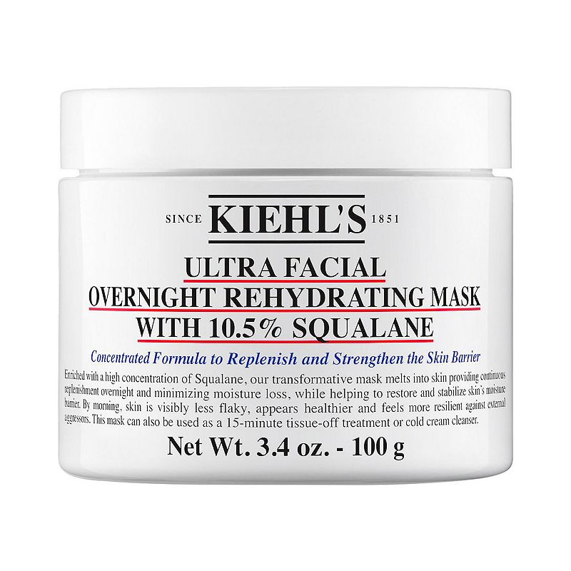 Ultra Facial Overnight Hydrating Face Mask with 10.5% Squalane, Size: 7.1 O