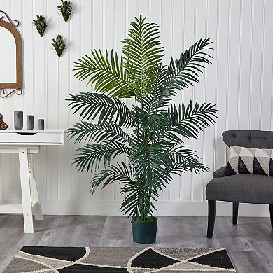 nearly natural 6-ft. Silk Paradise Palm Tree