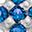 Sterling Silver Blue
